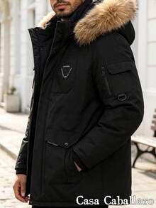 Men Down Coats - Black - View 3