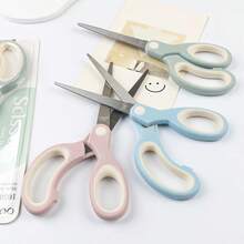 1pc 6.5 Inch (16.5cm) Multi-Purpose Stainless Steel Scissors, Comfortable Grip For Long-Term Use, Suitable For School, Office And Home - Durable, Portable, Multi-Purpose Craft And Paper Cutting Tool, DIY Scissors With Comfortable Handle - A - View 5