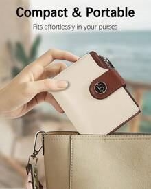 Women Wallet & Check Holder - 0-beige-skin Vegan - View 4