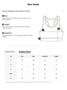 Women's Fashionable Solid Color Removable Padded Backless Tie-Up Sports Knit Bra - Black - View 6