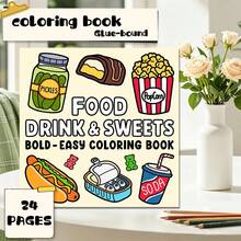 GDTME Otoño Espeluznante: Libro para Colorear para Adultos, Libro para Colorear para Niños, 24 Páginas de Garabatos de Fantasmas Lindos, Otoño/Invierno, Actividad de Colorear Padres-Hijos, Sanación, Adecuado para Niñas, Niños, Cumpleaños, Aniversario, Regalo de Vacaciones, Regreso a la Escuela, Halloween, Navidad, 7.9x7.9'', Mejorando la Creatividad, Bellamente Diseñado - Otoño terrorífico - Ver 13