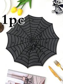 1/4/6 buah Alas Meja PVC Motif Jaring Laba-laba dengan Lapisan Emas, Cocok untuk Dekorasi Meja Pesta Pernikahan, Alas Meja Halloween, Alas Mesin Kopi, Alas Anti Selip dan Tahan Panas, Cocok untuk Pesta Pernikahan, Perayaan Hari Raya, Piknik, Berkemah, dan Dekorasi Meja Pesta Ulang Tahun - MultiWarna - View 14