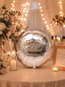 Customizable Photo Balloons - Personalized Photo Decor, Suitable For Birthdays, Weddings, Graduations And Anniversaries - No Power Required, Multiple Colors Available; Perfect For Photography, Party Supplies, Holiday Decor And Event Planning - Multicolor - View 9