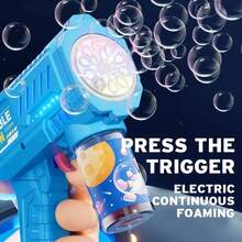 Kids Bubble Guns - Rose Red - View 4