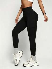 Women Leggings - 9112CK black - View 3
