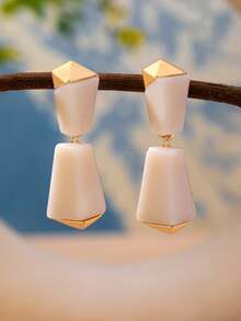 1 Pair Fashionable Personalized 3D Women's Earrings - 3D Earrings - View 8