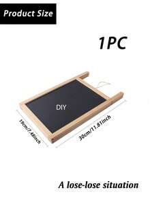 1 buah Papan Tulis Dua Sisi Ukuran 19*30cm/25*40cm, Cocok untuk Dekorasi Pernikahan, Pajangan Pesta Ulang Tahun, Dekorasi Rumah, Papan Nama Toko, dan Poster - papan gambar - View 12