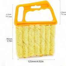 Detachable And Reusable Window Dusting Brush, Easy To Clean And Operate, Multi-Functional Household Cleaning Brush Suitable For Blinds, Curtains, Air Conditioner Vents And Narrow Gaps, Convenient Home Dusting Tool - Upgraded Version - View 9