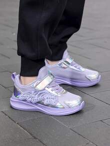 Girls' Fashion Outdoor Sports Running Shoes 2026 New Autumn Athletic Sneakers - Purple - View 4