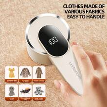 Upgraded Portable Multifunctional Wool Ball Trimmer, Electric Fabric Remover, Portable Wool Remover, Powerful Motor With LED Intelligent Digital Display Screen, Suitable For Clothing, Bedding, Carpets, Sofas, And Dry Clothes Stores! - Multicolor - View 11