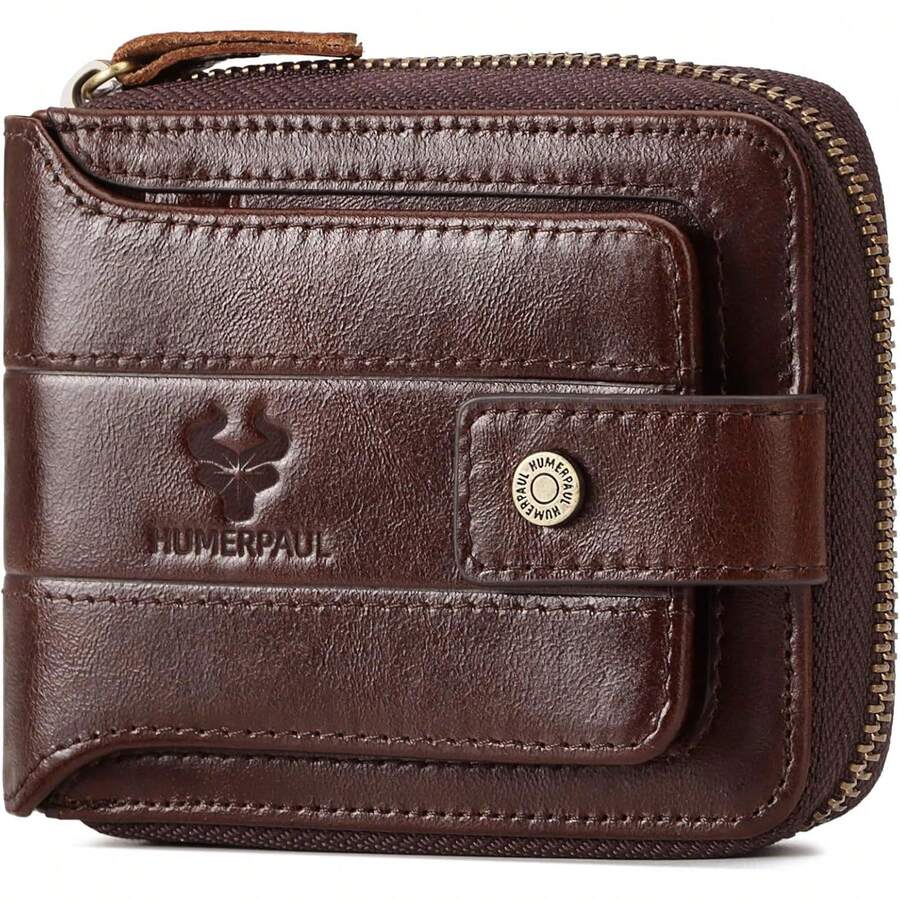Men Wallets - Brown01 - View 1