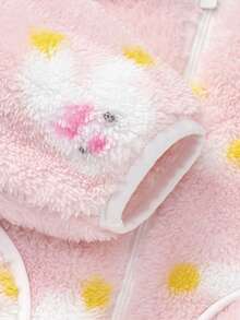 Balabala Cute Baby Winter Jacket Cozy Everyday Outerwear For Chilly Days - Pink - View 7
