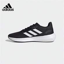 Adidas Runfalcon 3.0 Entry-Level Men's Sports Running Shoes, Classic Versatile Comfortable Casual Shoes HQ3790 - Black/White - View 1