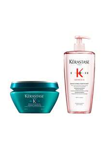Kérastase [Bundle] Resistance Therapiste Masque Hair Mask 200 Ml + Genesis Bain Hydra-Fortifiant Shampoo 500 Ml - Resistance+Genesis - View 1