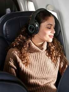 Wireless Bluetooth Gaming Stereo Headphones With RGB LED Lights - Black - View 10