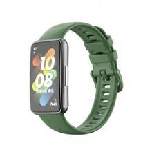耐用矽膠錶帶，適用於 Band 7 可調節運動環形錶帶，智慧手錶替換手環配件 - 華為手環7 - 查看 12