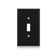 Wall Socket Panel And Switch Panel, Durable PC Material Unbreakable Modern Black/White Electrical Panel, 1/2/3 Gang Switch Rocker And Socket Panel - PC Black Panel - View 8