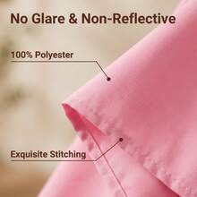 Pink Screen Backdrop For Photography Video Streaming | Solid Red Screen Cloth For Chroma Key, Video Production, Streaming, Gaming, Interviews And Studio Photography. (Excluding Brackets And Clips) - View 3