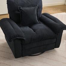 2 Seat Sofa Black - Modern Living Room Sofa - Black 3 Seat - View 10