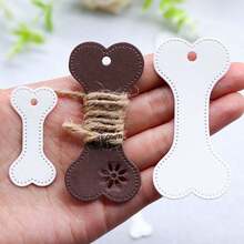 Dog Bone Tag Metal Cutting Dies, Dogs Bone Die Cuts New Arrivals, Carbon Steel Embossing Template For DIY Card Making Scrapbooking Paper Crafts - C-Silver - View 6