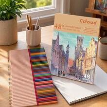 24/36/48/72 Colored Pencils For Adult Coloring Books,Premium Coloring Pencils Set,Quality Oil Based Colored Pencils,Holiday Gifts For Artist Drawing,For Professional Artistic Use - Colored Pencils - View 12