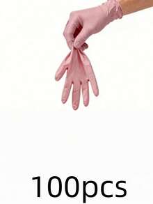Disposable Gloves For Food, Home, Catering, Cleaning, Protection, Gardening, Beauty, Hairdressing, Car Wash - Pink - View 11