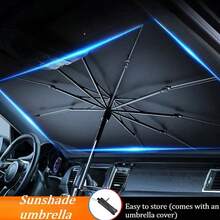 Outdoor Parasol, Stand And Base - A - View 7