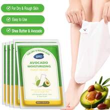 2 buah Masker Perawatan Tangan & Kaki Ekstrak Alpukat, Diformulasikan dengan Ekstrak Tumbuhan, Formula Ringan dan Cepat Meresap, Kaus Kaki Perawatan Kaki yang Melembutkan, Menutrisi Kaki untuk Kaki yang Tampak Halus - 2 buah - View 5