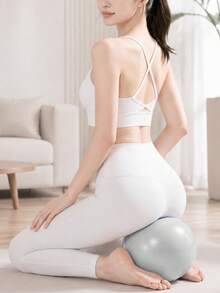 1PC Yoga Ball Pelvic Floor Muscle Ball Hanging Abdominal Exercise Postpartum Recovery Pilates Multi-Function Fitness Ball 25cm - Multicolor - View 8