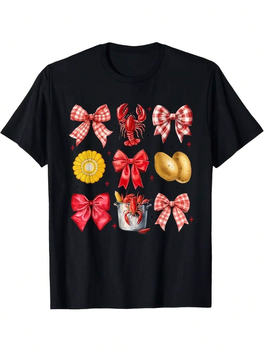 Women Sports Tees & Tanks - Black - View 1