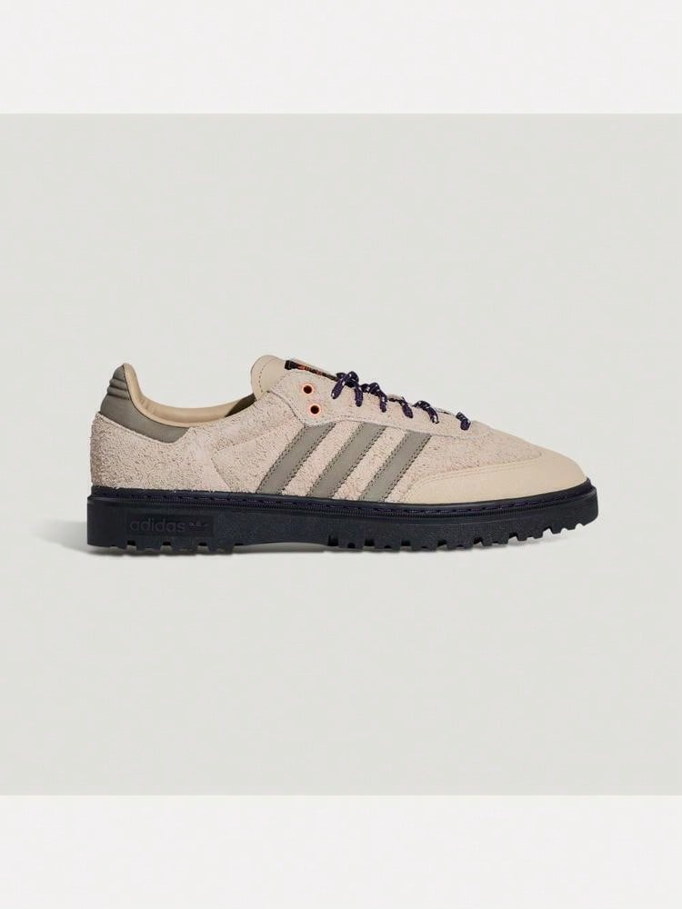 Adidas Originals Unisex SAMBA LX FREIZEIT Low-Top Sports Casual Shoes KJ6658 - Chocolate Brown - View 1