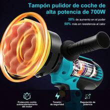 Car Polishing Machine - Blue - View 4