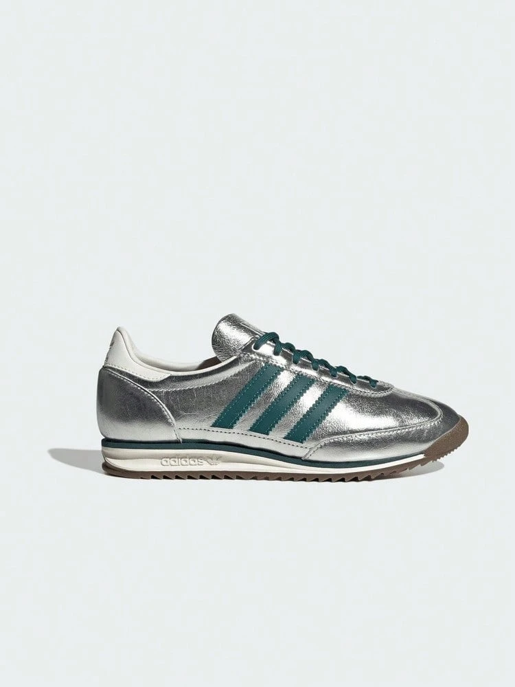 Adidas Originals Unisex SL 72 OG W Casual Low-Top Sneakers KJ2293 - Silver - View 1