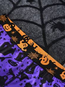 4 Packs Assorted Men's Underwear: Colorful Halloween Underwear With Ghost, Pumpkin, And Candy Prints-Comfortable, Casual Boxer Briefs - Multicolor - View 5