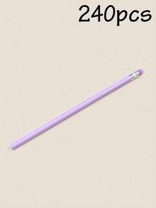 6-240pcs Customized Children's Pencils, Cute Colorful Stationery, Personalized Name Pencils, Custom School Opening Gift, Customizable Name Halloween Gift - Style B - View 14