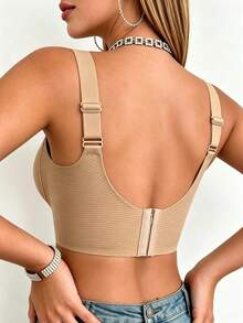 3pcs/Set Women's Seamless Bra, Thin Comfortable Wire-Free, Suitable For Daily Wear And Travel - Multicolor - View 6
