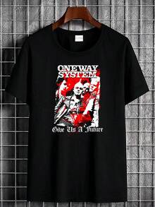 Men T-Shirts - Black - View 7