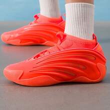 Adidas Harden Vol.9 Men's And Women's Comfortable Non-Slip Wear-Resistant Cushioned Mid-Top Basketball Shoes - Orange - View 4