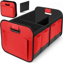 Multifunctional Car Storage Box, Fashionable Large Capacity Passenger Seat Storage Box, Car Organizer/Trunk Storage Box, Oxford Fabric Material, Large Capacity Foldable, Multi-Purpose Trunk Organizer, Easy To Clean Car Storage Solution, Car Interior Organizer Box, Essential Car Storage Box - Suitable For Passenger Seat And Trunk Of Sedan/SUV/MPV - Black - View 12