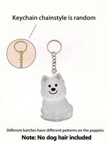 Pet Hair Memorial Keychain, Pet Breed Design - Transparent Pet Hair Storage Box, Can Be Used As Memorial Dog Breed Keychain, Multi-Functional Pet Memorial Pendant, Hair Memorial Storage Box, Pet Hair Preservation Memorial - Ideal Choice To Cherish Your Beloved Pet - Pet Accessories - Unique Personalized Pet Accessories - Multicolor - View 18
