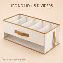 1/2pcs Foldable Elegant White Handbag Organizer, Multi-Compartment Design, Suitable For Handbags, Shoes And Accessories, Space-Saving Closet/Wardrobe Storage, Durable Divider Luxury Item Storage Box,Bedroom Room Decor,Back To School - Multicolor - View 12