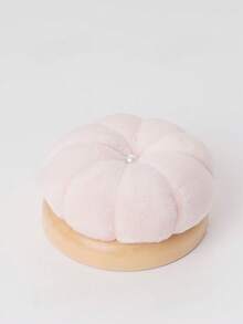 1 Pumpkin-Shaped Sewing Kit Bag, Sewing Accessories, Fabric Handmade DIY Needle And Thread Storage, Pincushion, Needle Bag, Wooden Base Needle Bag, Needle Holder, Pincushion, Wooden Needle Clip, Japanese Style Needle Clip, Needle And Thread Organizer, Needle And Thread Storage Mat - Lotus Root Pink - View 11