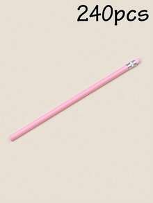 6-240pcs Customized Children's Pencils, Cute Colorful Stationery, Personalized Name Pencils, Custom School Opening Gift, Customizable Name Halloween Gift - Style B - View 47
