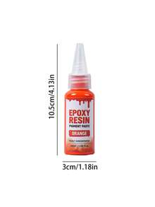8 Colors 30ml Epoxy Resin Pigment, High Concentration Pigment, Suitable For Epoxy Resin And UV Resin, UV-Resistant Opaque Pigment, Can Create Cell Effect And Lace Texture, 3D Floral Resin Coasters, Jewelry Making And Handmade Crafts - A - View 14