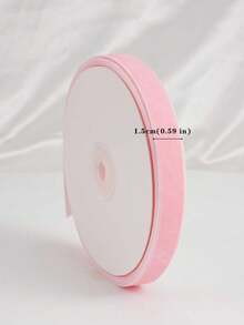 شريط مخملي عيد الميلاد لتغليف الهدايا، ديكور شجرة عيد الميلاد، ديكور الإكليل، ديكور جوارب عيد الميلاد، ديكور المدفأة، شريط ساتان مخملي 3/4 بوصة * 10 ياردات (أحجام متعددة متاحة) مع بكرة ورقية للتخزين السهل - وردي داكن مقاس 10 - مشاهدة 10