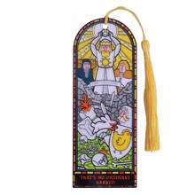 Holy Grail Colored Glass Window Art Bookmark Retro Medieval Fantasy Wind Style Su Bookmark Creative Knight Castle Theme Page Marking Signature Literary Book Fans Gift Suitable For Novel Enthusiasts, Students, And Collectors To Use. - Color - View 15