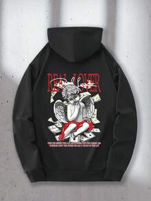 Men Sweatshirts - Black - View 1
