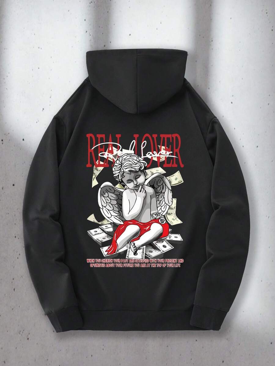 Men Sweatshirts - Black - View 1