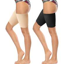 1Pair Thigh Compression Sleeves, Hamstring Compression Sleeve For Men Women - Multicolor - View 2