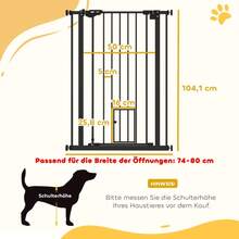 Pet Barriers - Black + Plastic - View 8